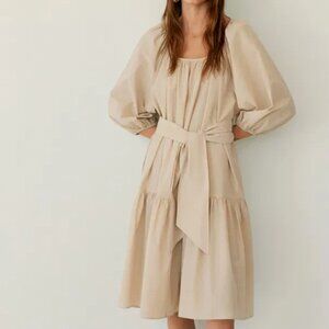 NWT Mango Beige Dress Size: XS